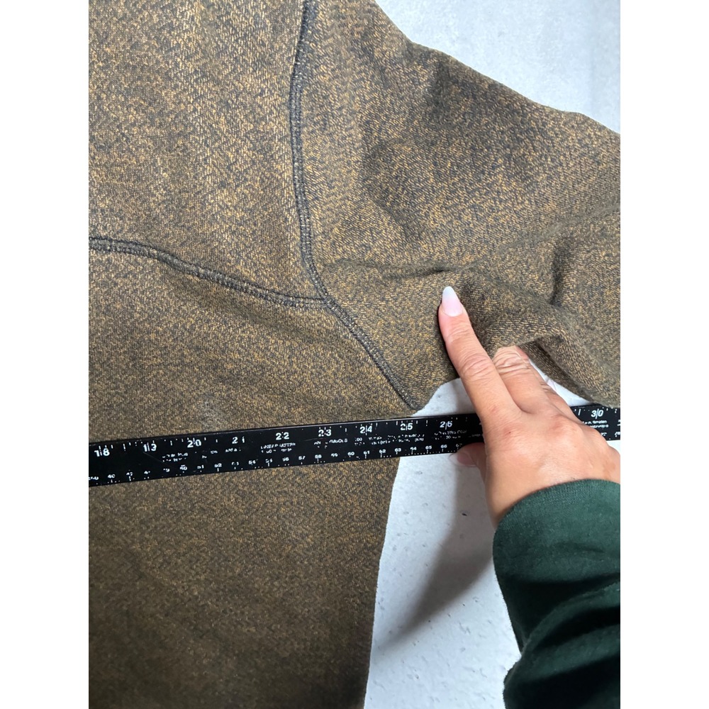 Dakota Grizzly Mens XL Quarter Zip Pullover Brown Charcoal Colorblock Sweater - Picture 12 of 12